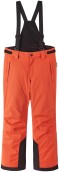 Detské membránové zimné nohavice Reima Wingon - Red Orange