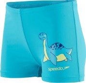 Chlapčenské plavecké šortky Speedo Toddler Boys Placement Aquashort-Blue/Lazer Lemon