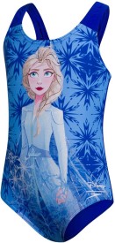 Dievčenské plavky Speedo Junior Disney Frozen 2 Elsa Swimsuit - blue/sky blue